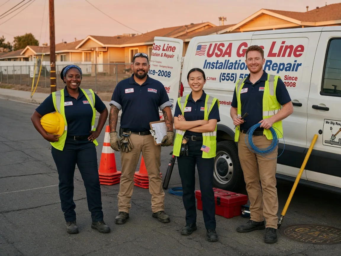 Gas Line Installation company in Cove City, NC